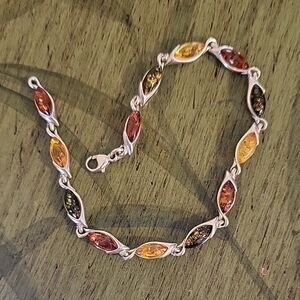 Tri- Amber Bracelet